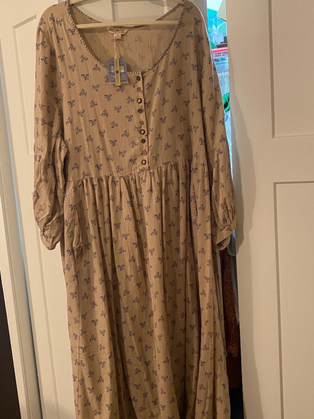 April Cornell 3x Cotton linen dress NWT